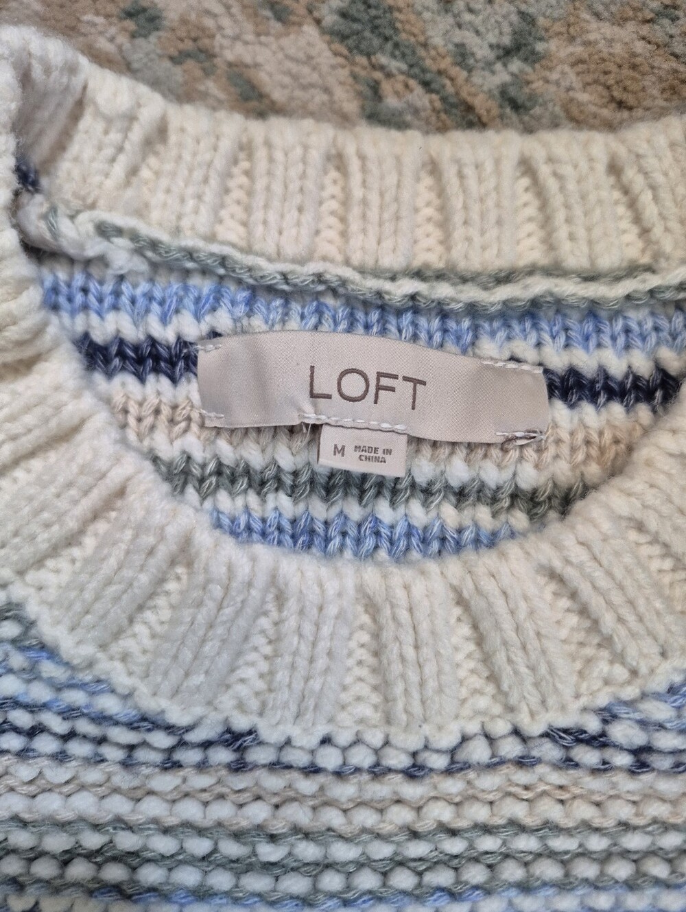 LOFT Womens Sz M Crewneck Sweater - Picture 4 of 4